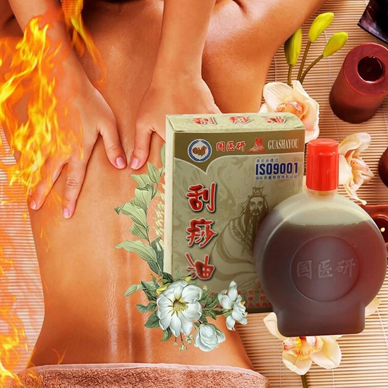 Health Care 100lm Guasha Massage Plant Oil Massage Oil Chinese Traditional