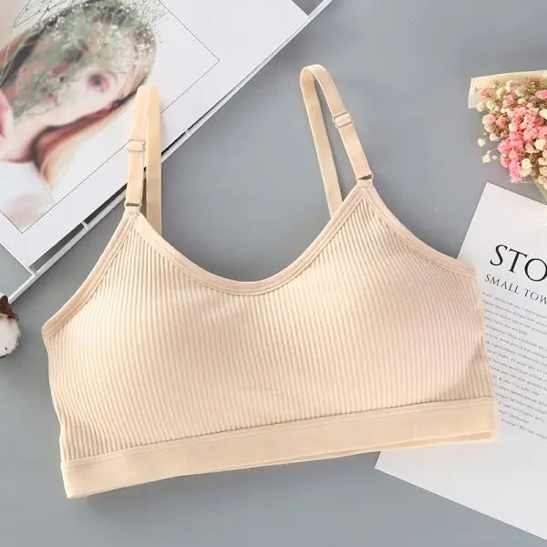 Women’s Padded Wireless Tube Top Bra – Seamless Strapless Comfort | Julietta Collection
