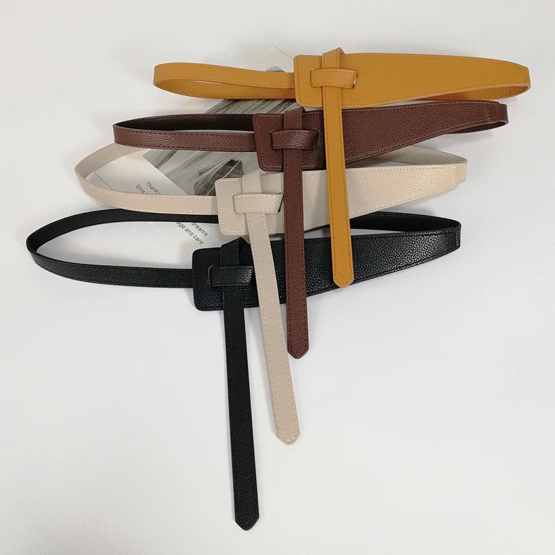 Designer Coffee Belts Wide Fashion or Wide Coat