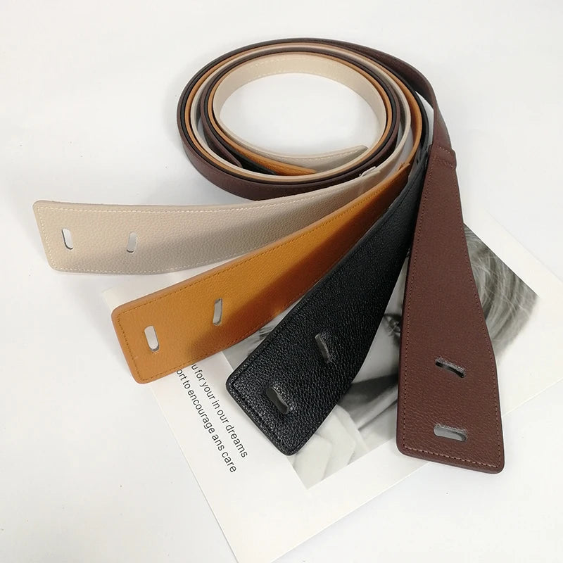Designer Coffee Belts Wide Fashion or Wide Coat