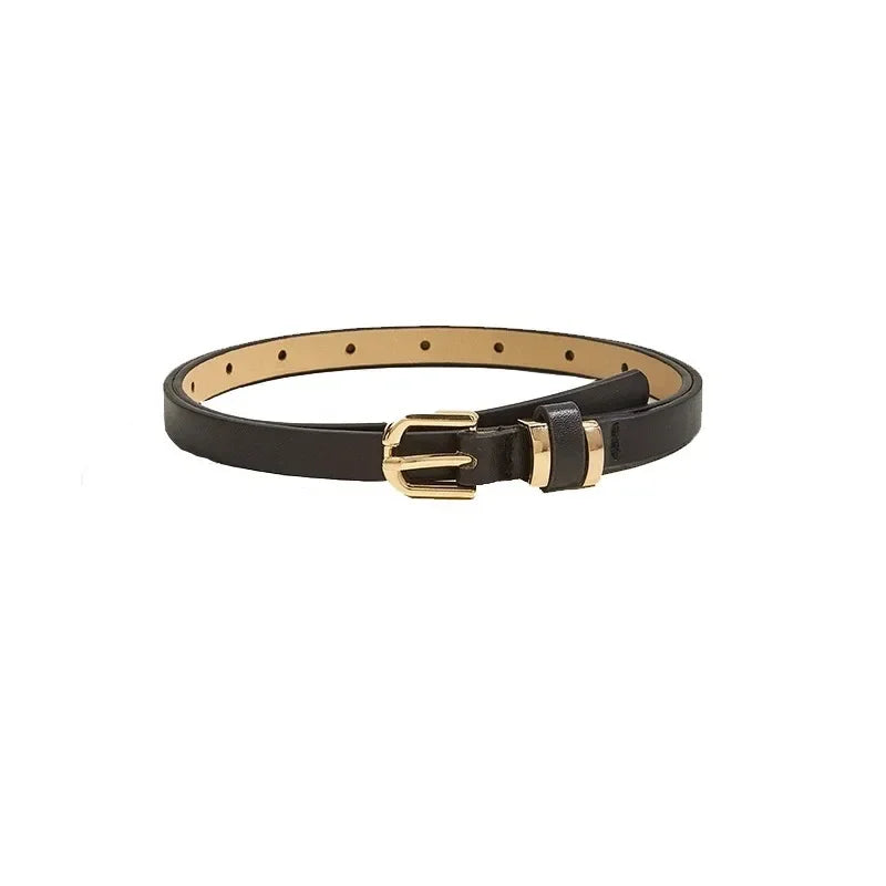 Belts for Women Designer Belts Fashion Belts for Lady Black Waist Belt Ladies Belt Strap for Dresses Belt Female Pu Leather CY06