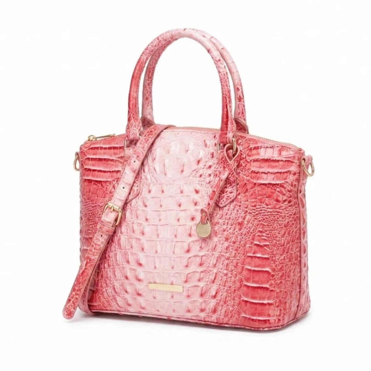 Embossed Dome Tote Bag for Women