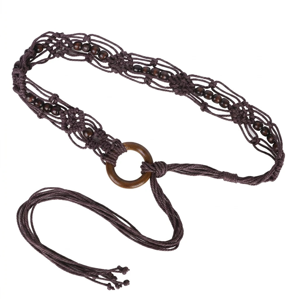 Bohemian Woven Belt Handcrafted
