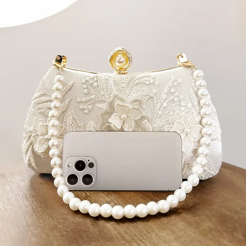 Fashion Pearl Chain Handbags