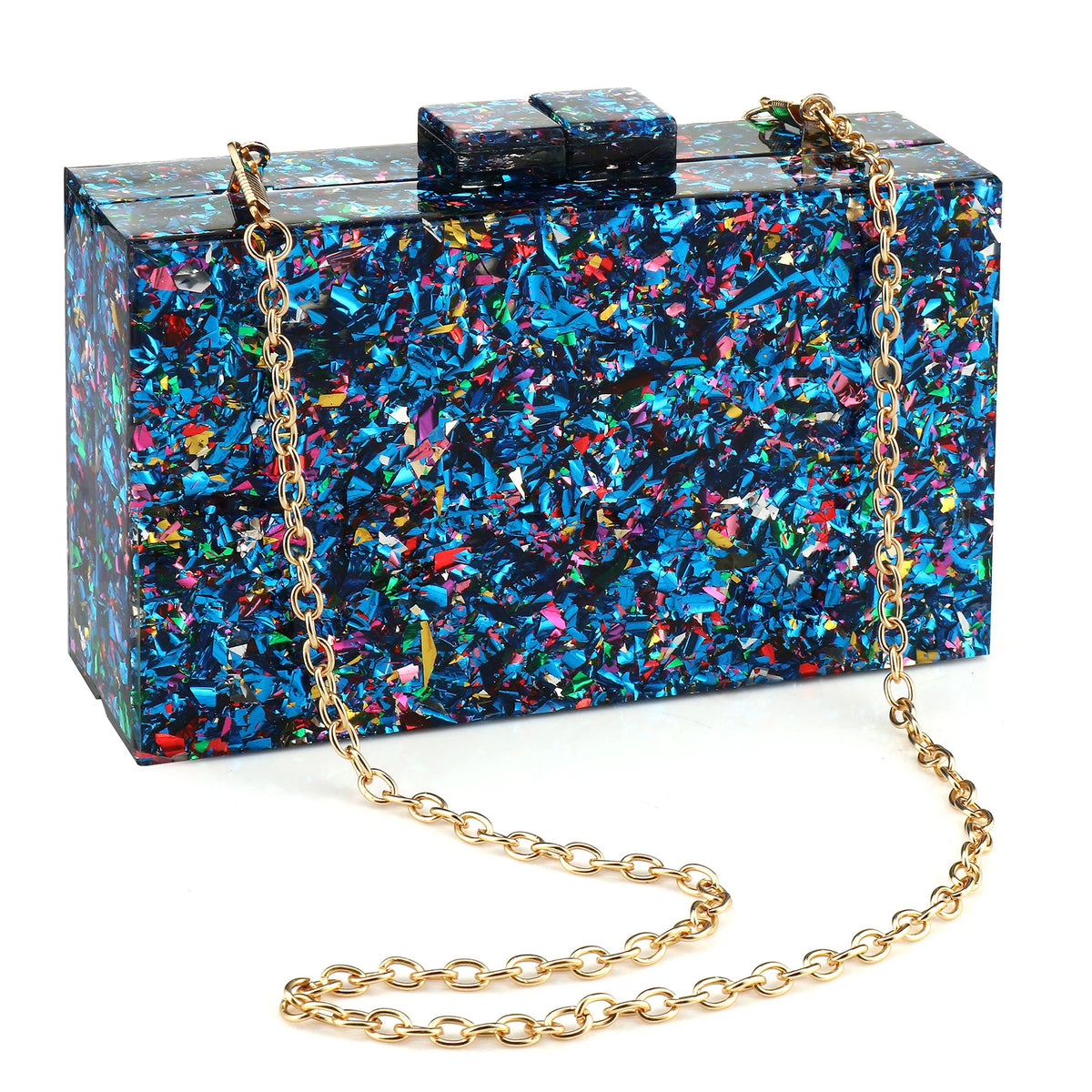 Acrylic Luxury Wedding Chain Handbag