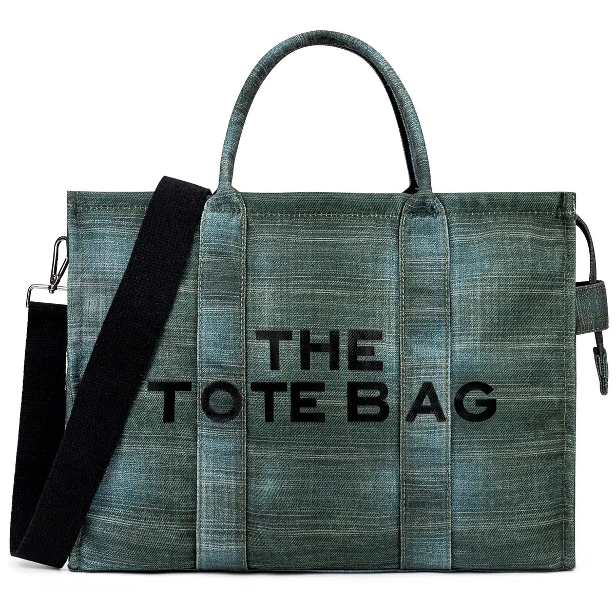 Denim Canvas Tote Bag