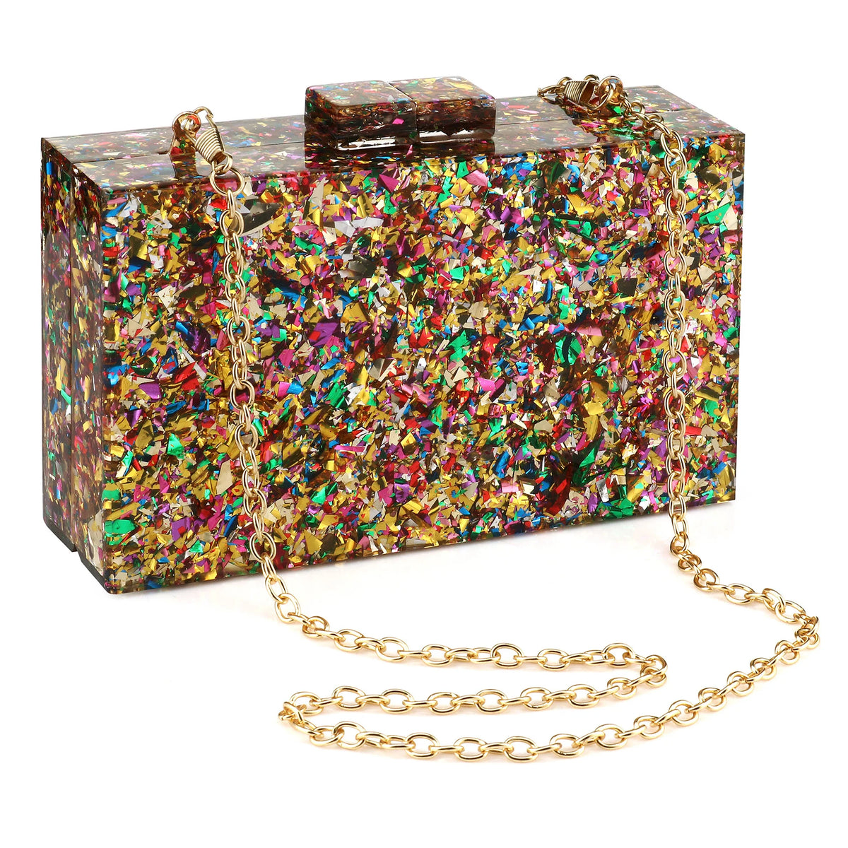 Acrylic Luxury Wedding Chain Handbag
