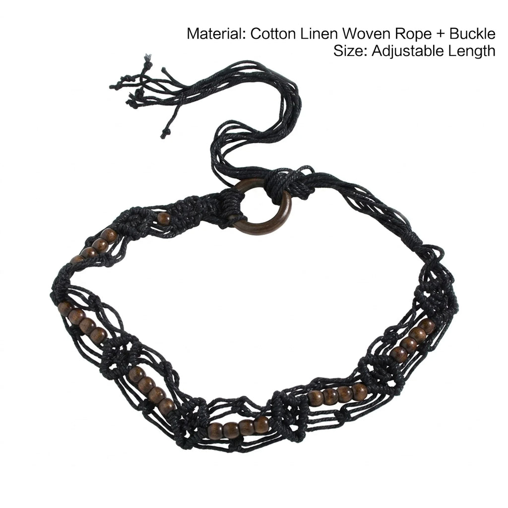 Bohemian Woven Belt Handcrafted
