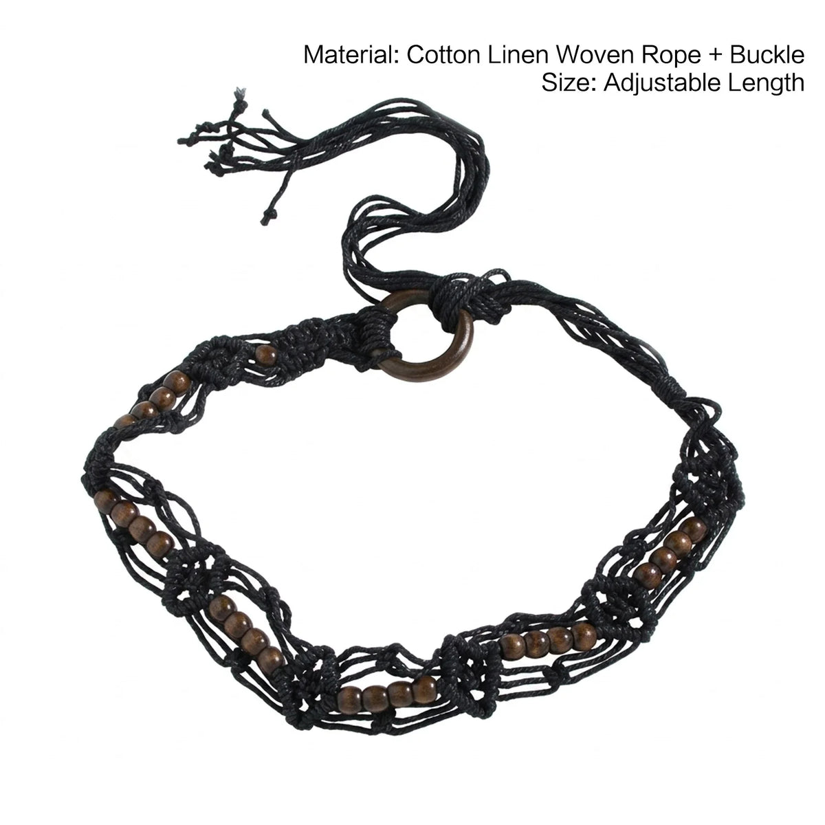 Bohemian Woven Belt Handcrafted