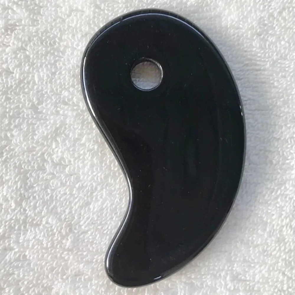Gua Sha Massage Stone for Face Rose Pink