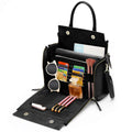 Retro PU Leather Handbag