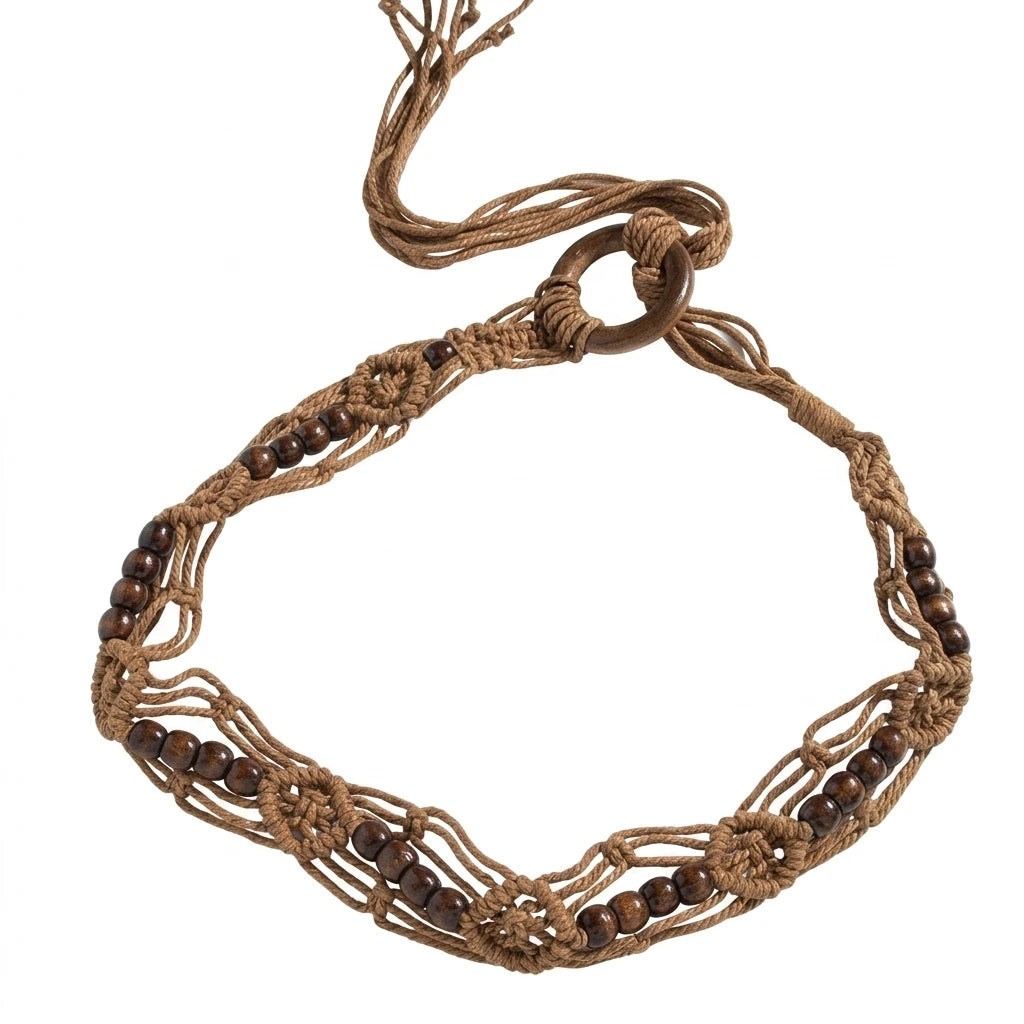 Bohemian Woven Belt Handcrafted