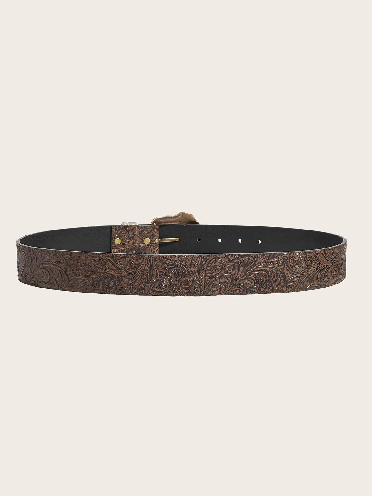 Plus Size Belts Women, 1 Piece Brown Women's Belt, Western Belt, Boho Belt