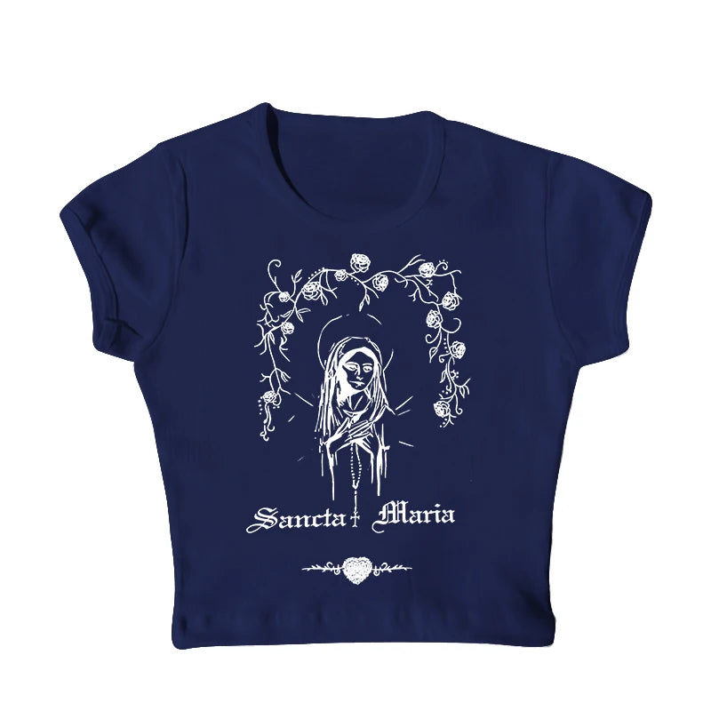 Vintage Y2K Gothic Corset Crop Tank Top