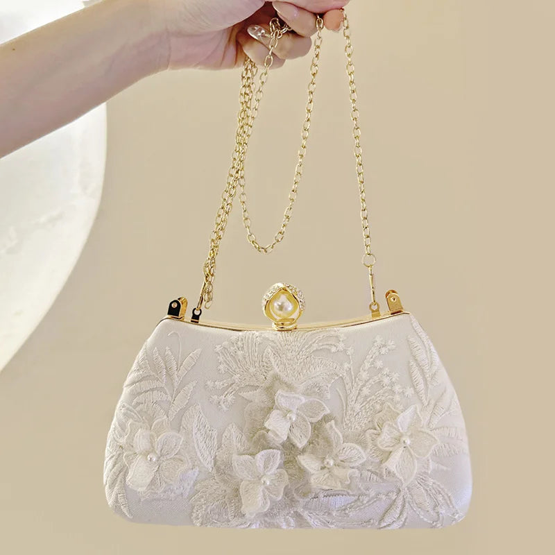Fashion Pearl Chain Handbags