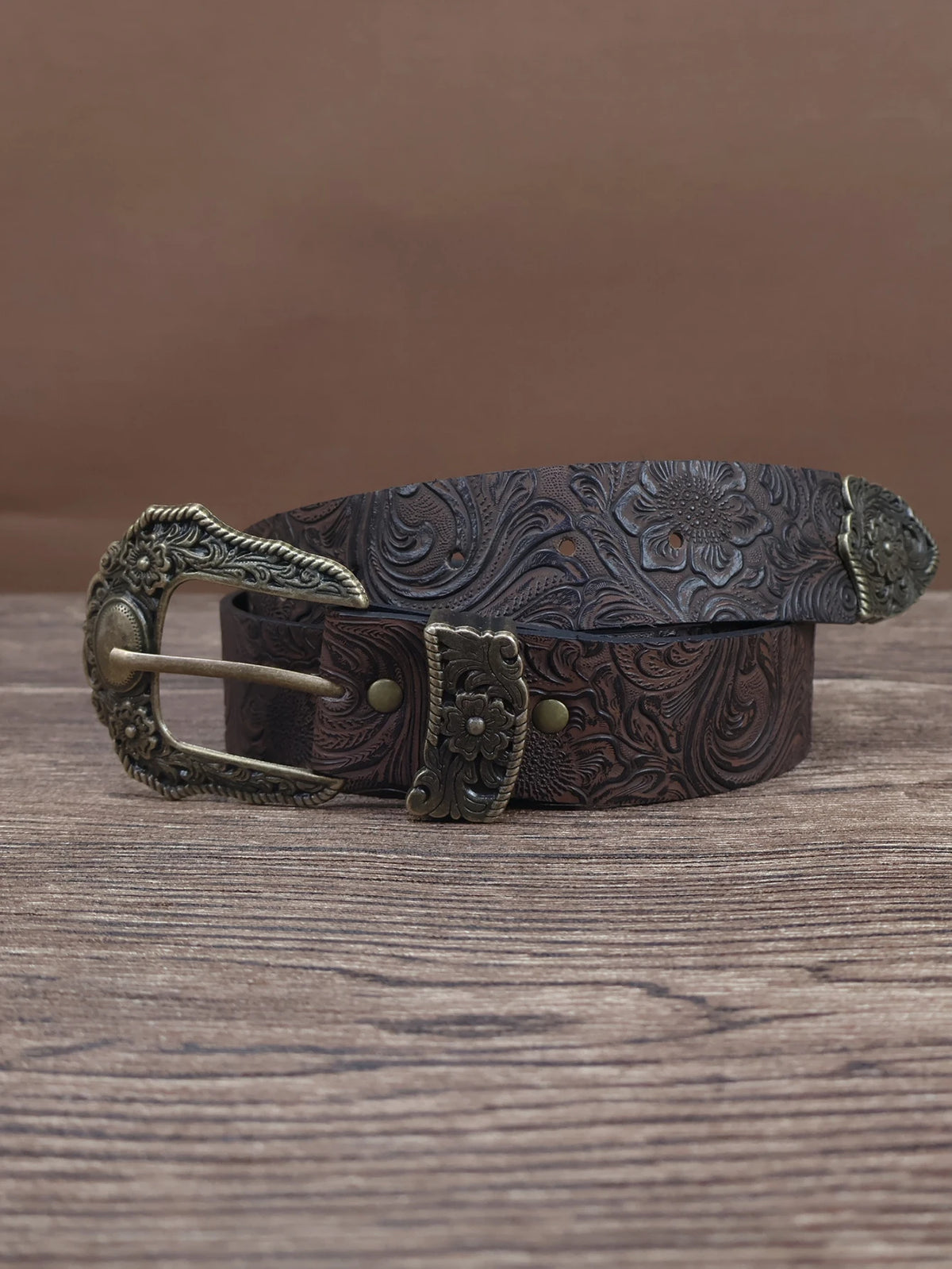 Plus Size Belts Women, 1 Piece Brown Women's Belt, Western Belt, Boho Belt