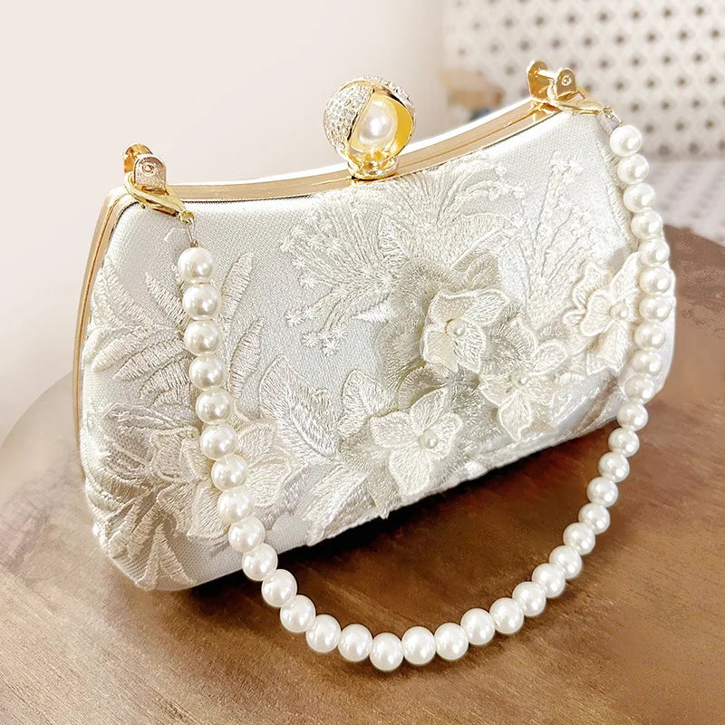 Fashion Pearl Chain Handbags
