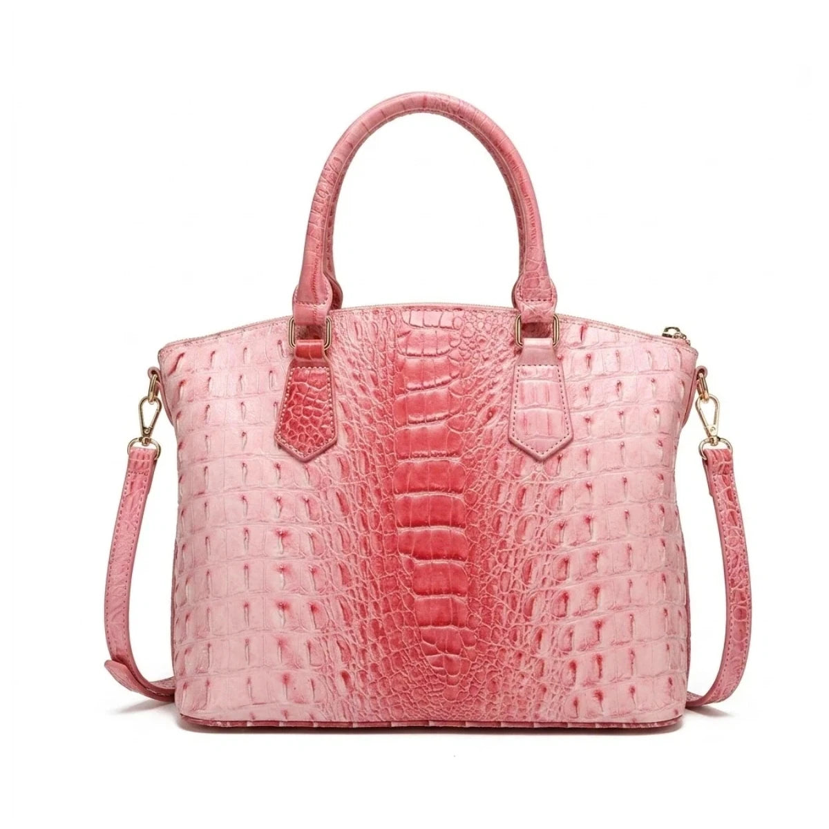 Embossed Dome Tote Bag for Women