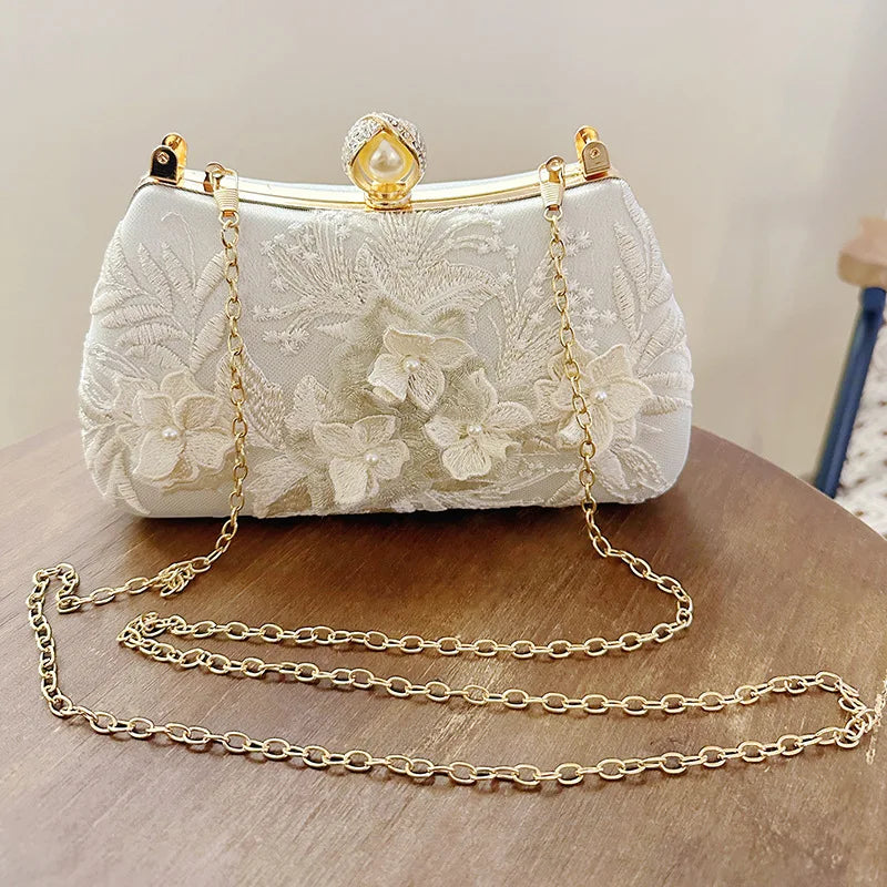Fashion Pearl Chain Handbags