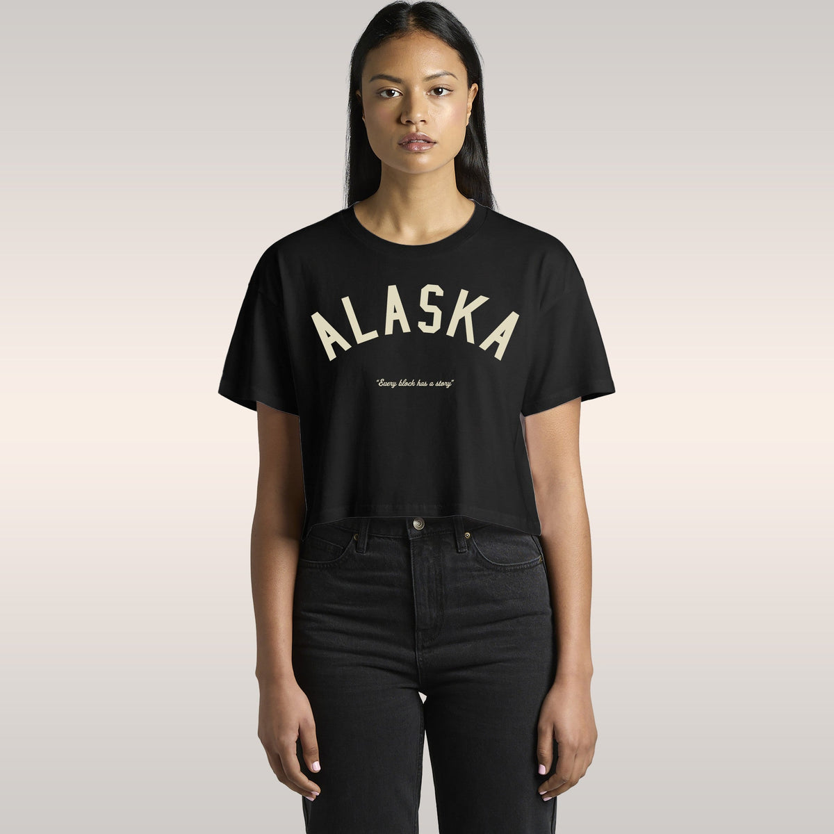 Alaska Story Crop Top