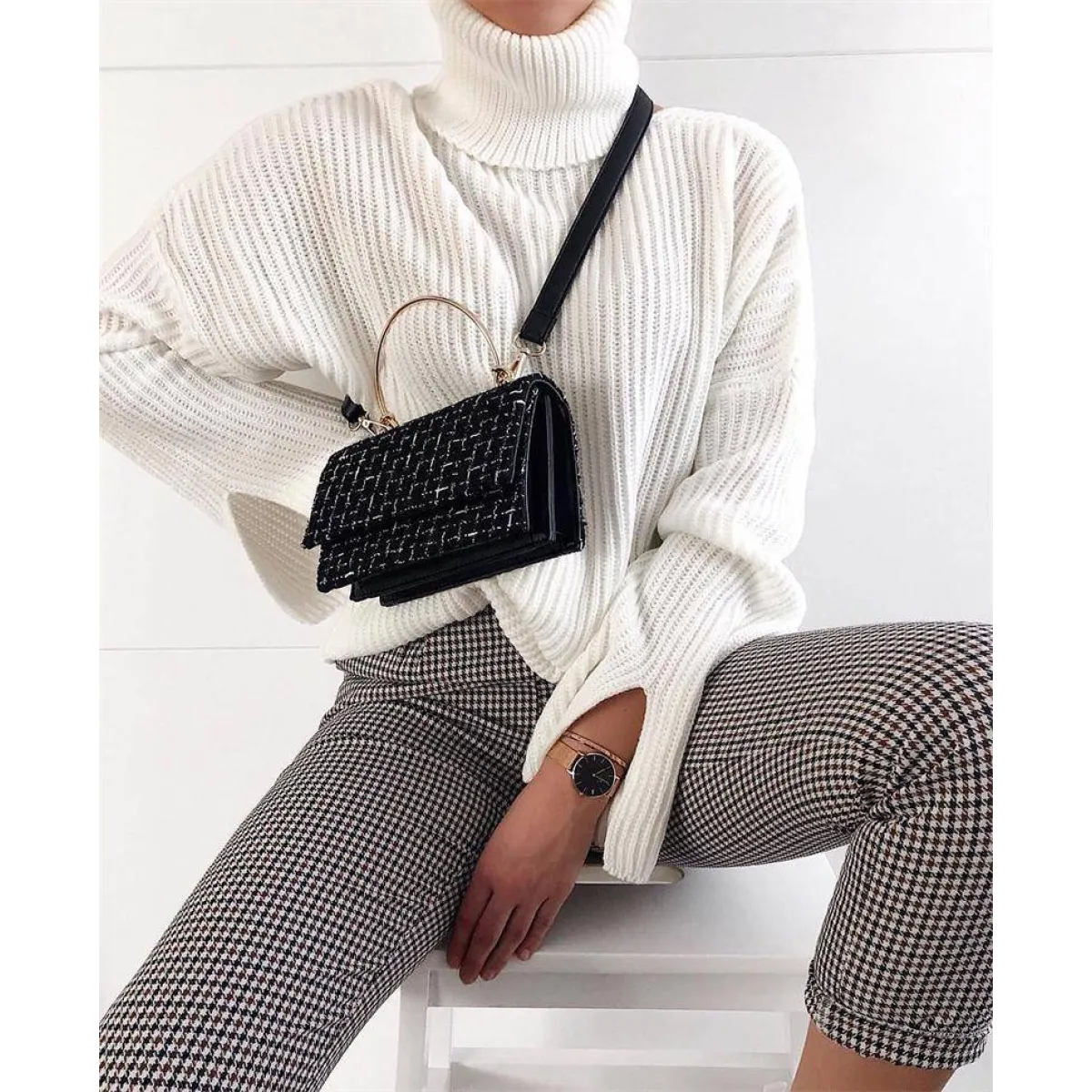 Korean Plaid Pants